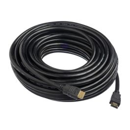 câble HDMI 20 mètres noir vue de face