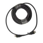 câble HDMI 5 mètres noir vue de face