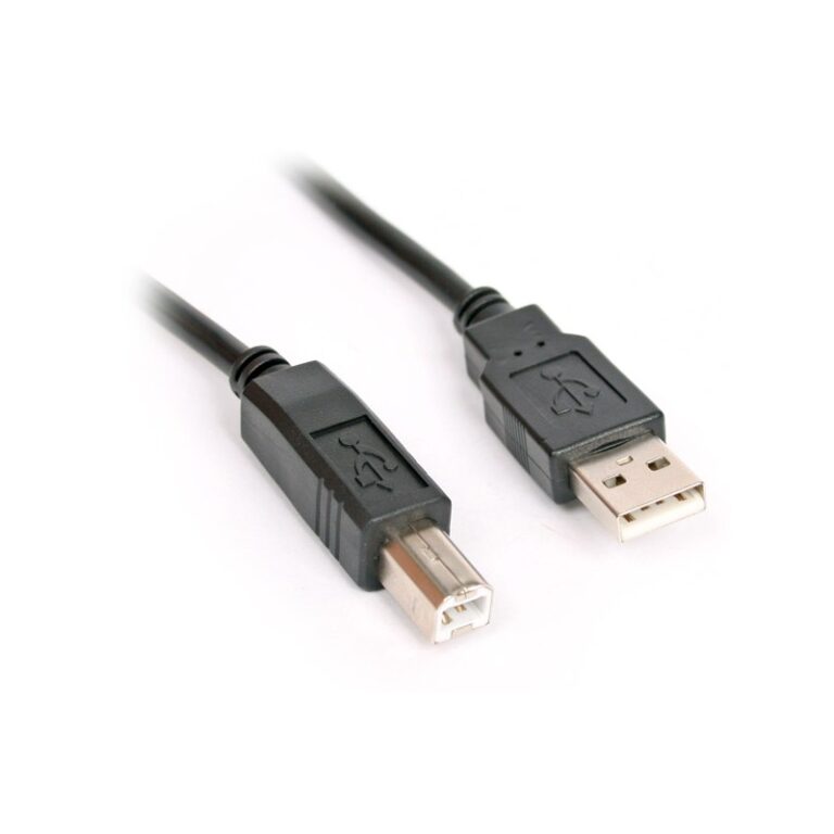 câble imprimante USB 2.0 1.5M vue de face