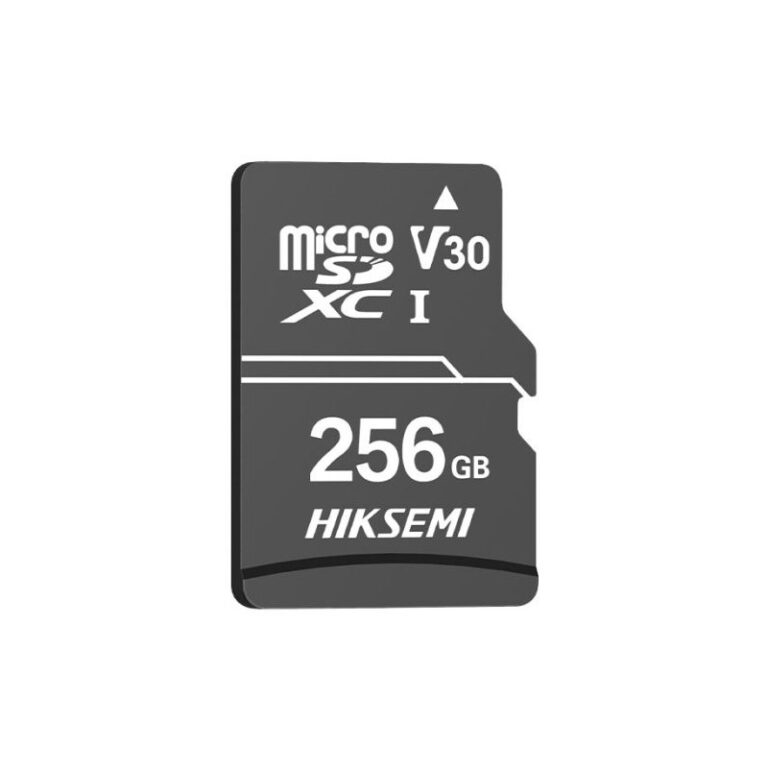 carte mémoire HIKSEMI 256 Go Classe 10 vue de face