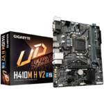 carte mère Gigabyte H410M-S2H vue de face