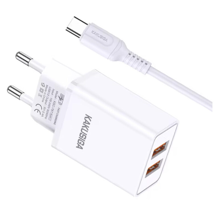 chargeur KAKU KSC-788 Type-C vue de face