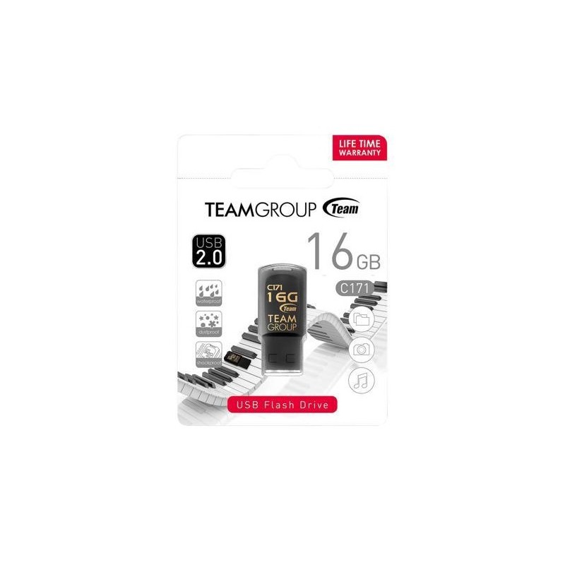 cle-usb-team-group-c171-16-go-noir.jpg clé usb team group c171 16 go vue de face