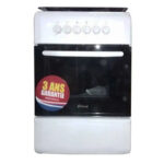 cuisinière Orient 4 feux blanc vue de face