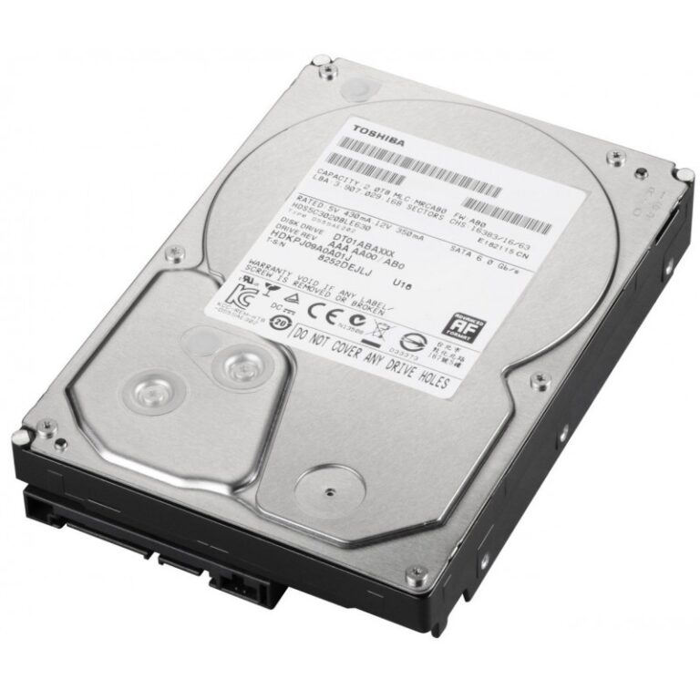 disque dur interne Toshiba 1To vue de face