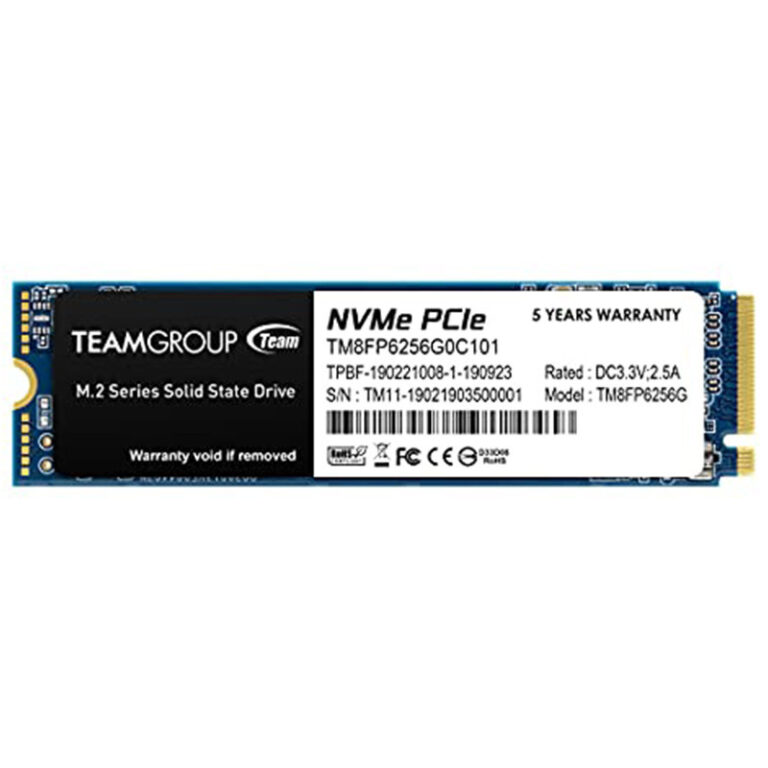 SSD Team Group MP33 256 Go vue de face