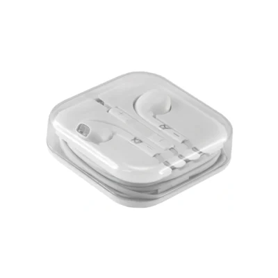 Écouteurs avec Microphone SBOX IEP-204W BLANC