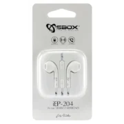 Écouteurs avec Microphone SBOX IEP-204W