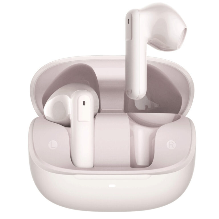 écouteurs Bluetooth Mibro Earbuds 5 Rose vue de face