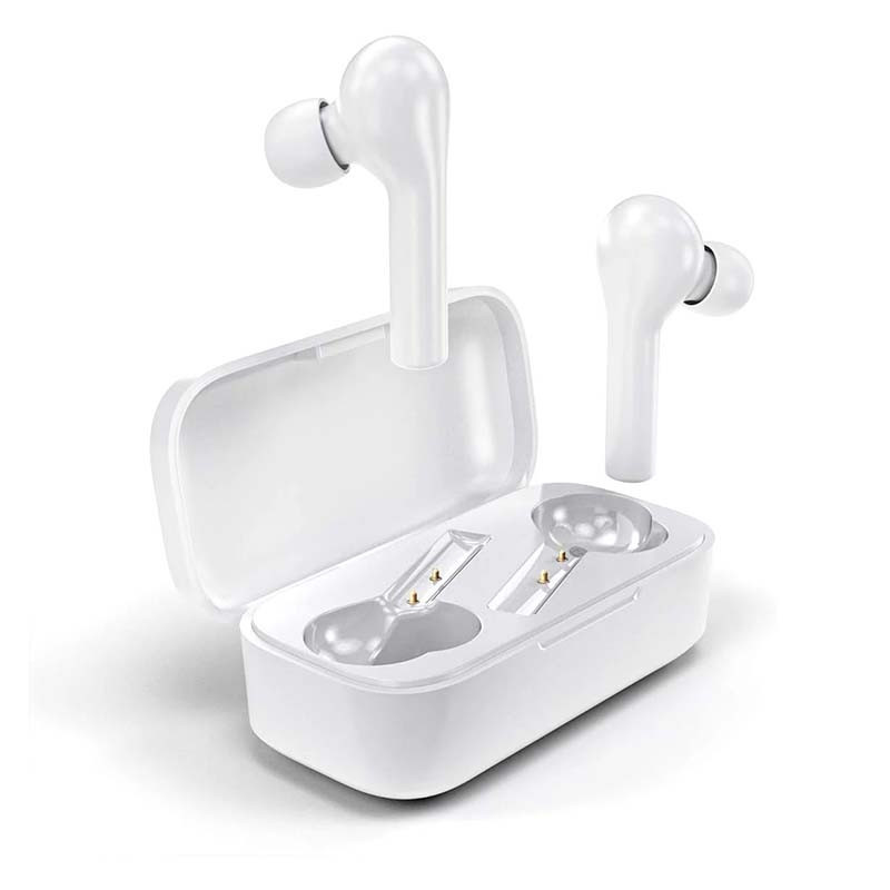 écouteurs Bluetooth QCY T5 Noir vue de face