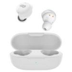 écouteurs sans fil QCY T17S Bluetooth blanc vue de face
