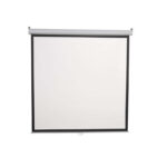 ecran de projection mural SBox 200x200 cm vue de face