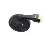 câble HDMI plat 5 mètres vue de face