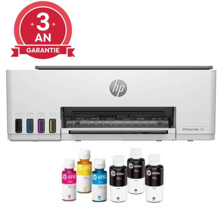 imprimante HP Smart Tank 520 vue de face