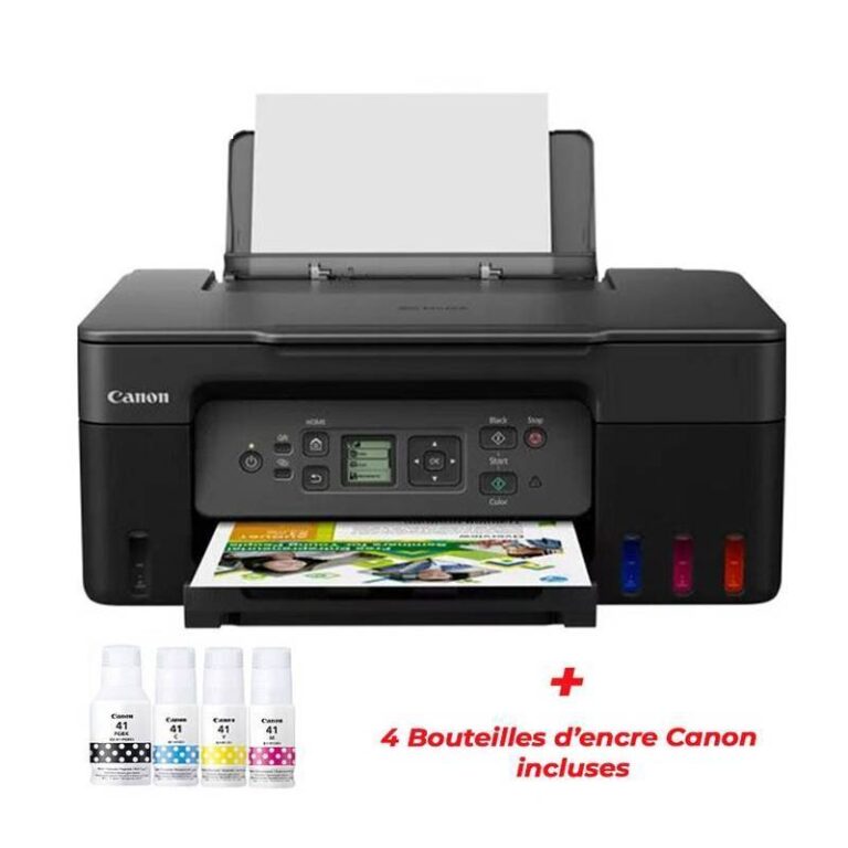 imprimante Canon PIXMA G3470 vue de face