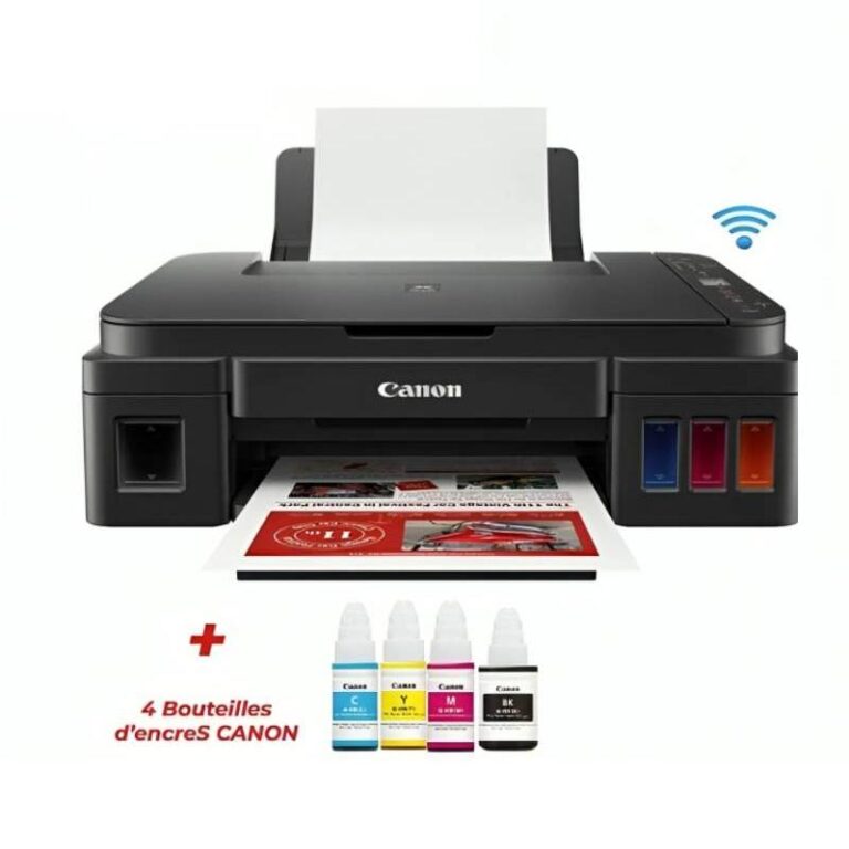 imprimante Canon Pixma G3410 vue de face