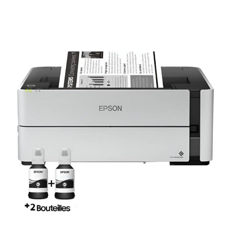 imprimante epson ecotank et-m1170 vue de face