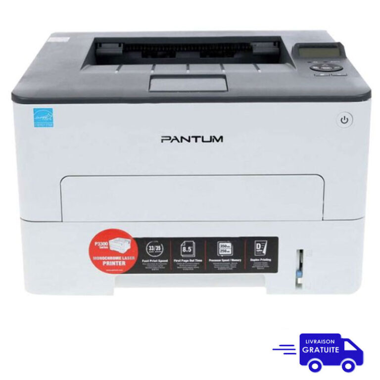 imprimante laser PANTUM P3300DN vue de face