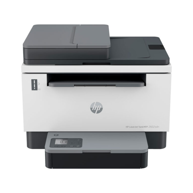 imprimante HP LaserJet Tank 2602SDN vue de face