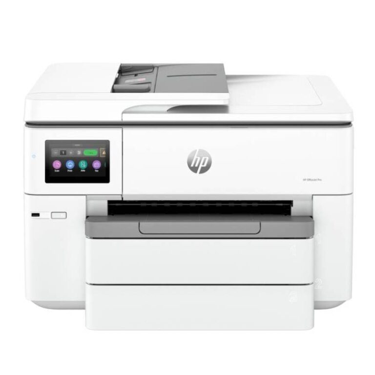 imprimante HP OfficeJet Pro 9730 multifonction vue de face