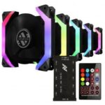 ventilateur ABKONCORE SP120 Spectrum vue de face