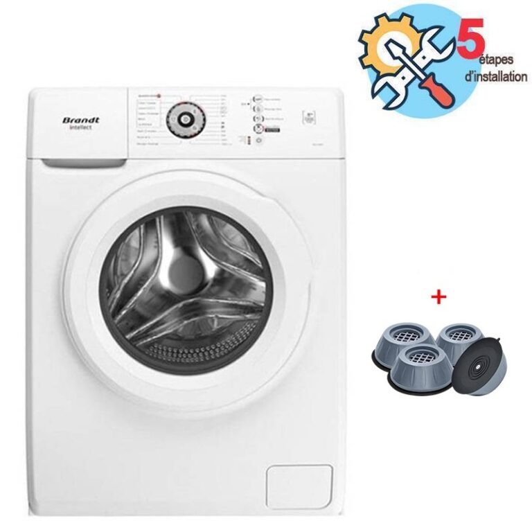 lave-linge BRANDT BAL62WW 6 Kg vue de face