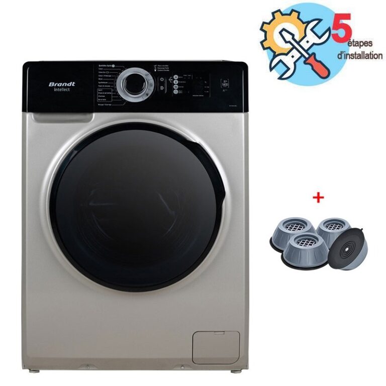 lave linge BRANDT BAM74SBL 7 Kg vue de face