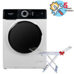 lave linge BRANDT BAM1052WBL 10.5kg vue de face