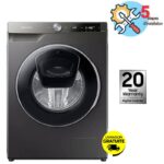 lave linge samsung ww90t654dln eco bubble 9kg vue de face