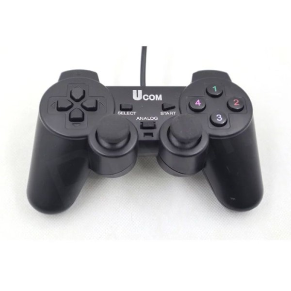 manette de jeu USB UCOM double vibration vue de face