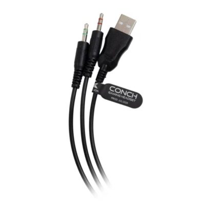 Casque Gaming BARACUDA BGH-031 CONCH Blanc – Image 3