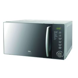 micro-onde GALANZ 20 litres silver vue de face
