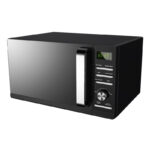 micro-onde Saba P90D25EL-ZV 25L 900W noir vue de face