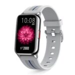 montre connectée LIGE H76 Silver vue de face