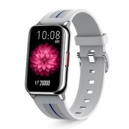 montre connectée LIGE H76 Silver vue de face