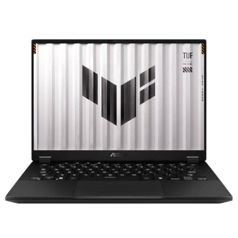 PC Portable ASUS TUF Gaming A14 RTX 4060 vue de face