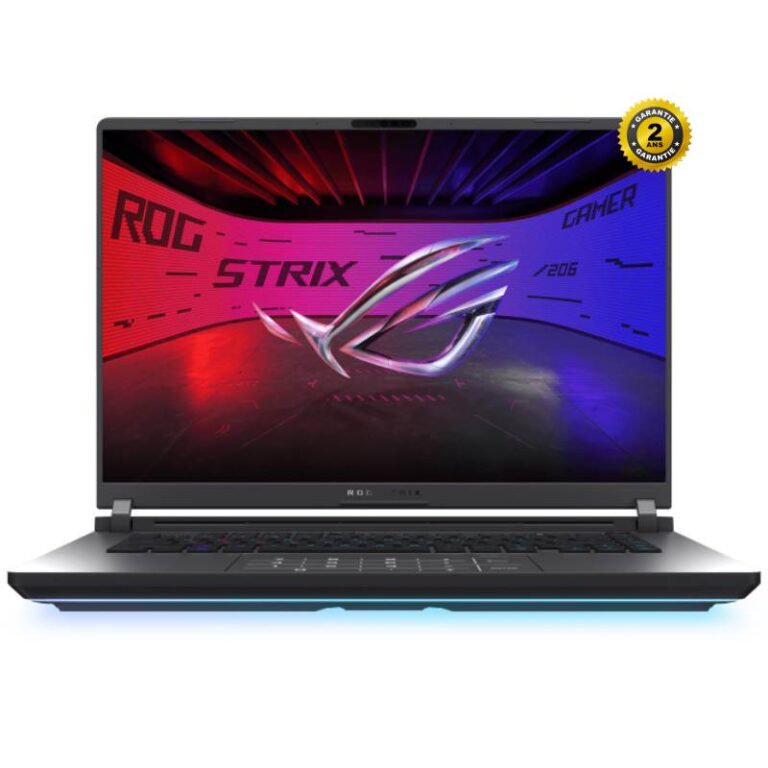 PC Portable Gamer ASUS ROG Strix G16 RTX 5070 vue de face