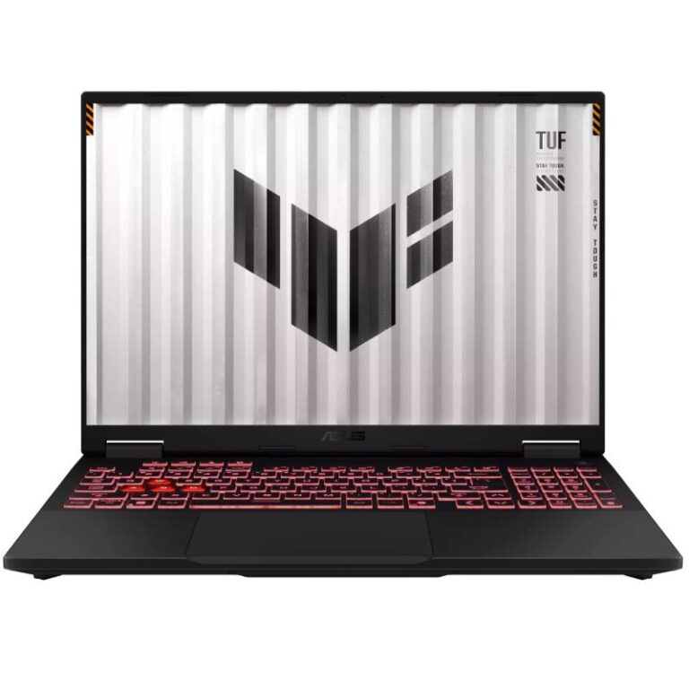 PC Portable Gamer ASUS TUF Gaming A16 RTX 5070 vue de face