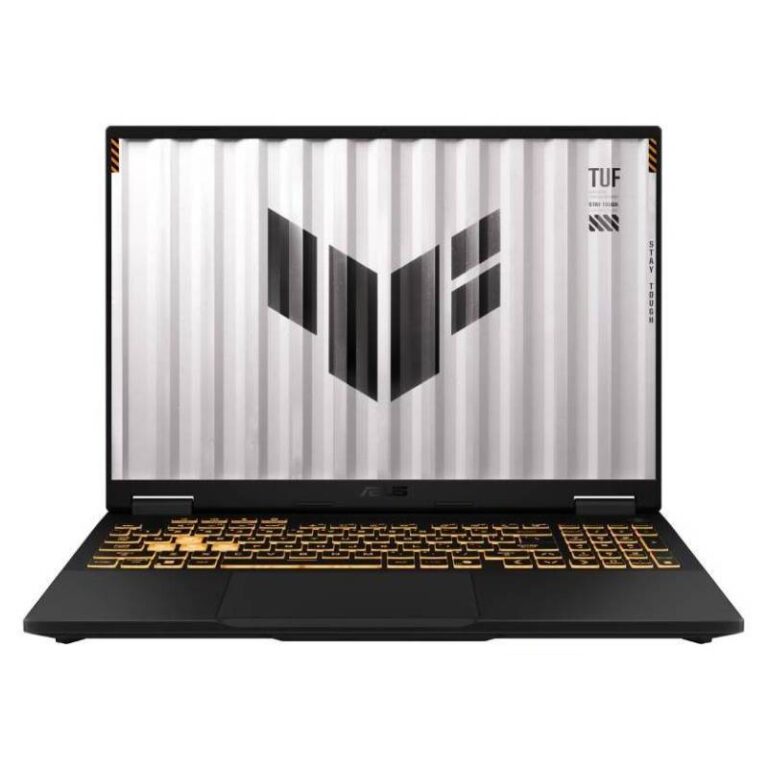 PC portable gamer ASUS TUF Gaming F16 RTX 5050 vue de face