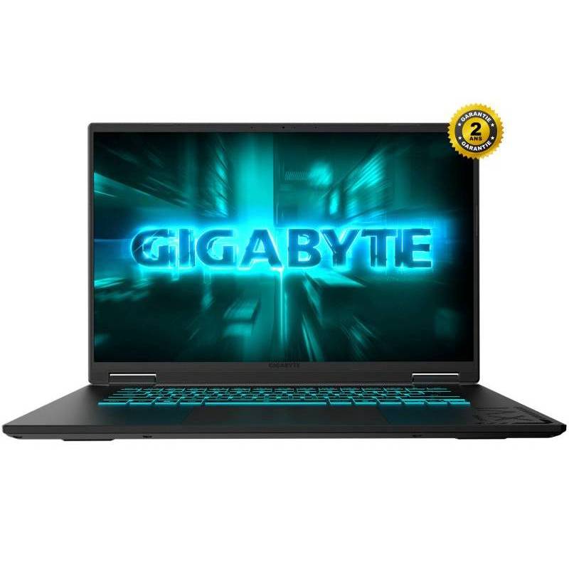 PC portable gamer GIGABYTE A16 3VH RTX 5060 vue de face