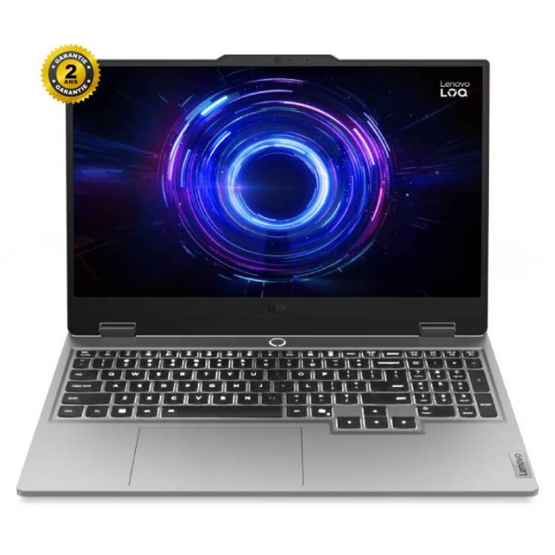 PC Portable Gamer LENOVO LOQ 15IRX10 vue de face