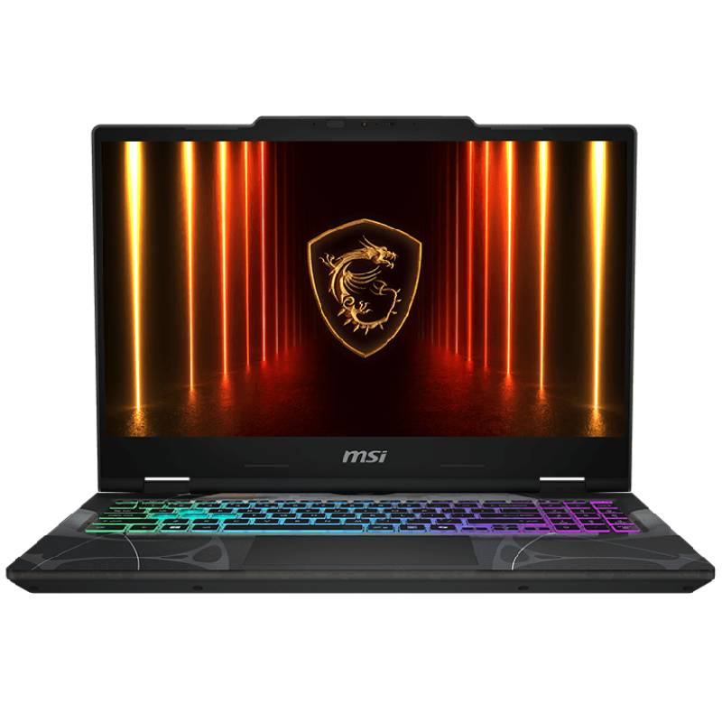 PC Portable Gamer MSI Cyborg 15 B2RW RTX 5060 vue de face