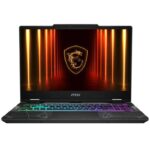 PC portable gamer MSI Cyborg 17 B13W RTX 5060 vue de face