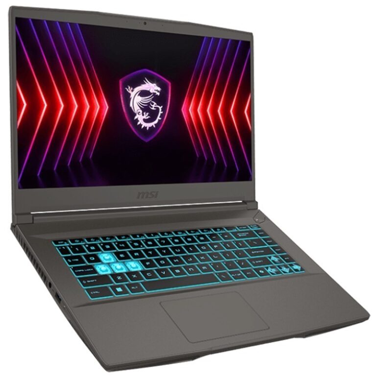 PC Portable Gamer MSI Thin 15 B13UDX vue de face