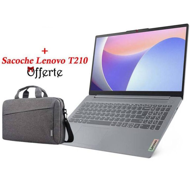 PC Portable Lenovo IdeaPad Slim 3 i3 13è Génération vue de face