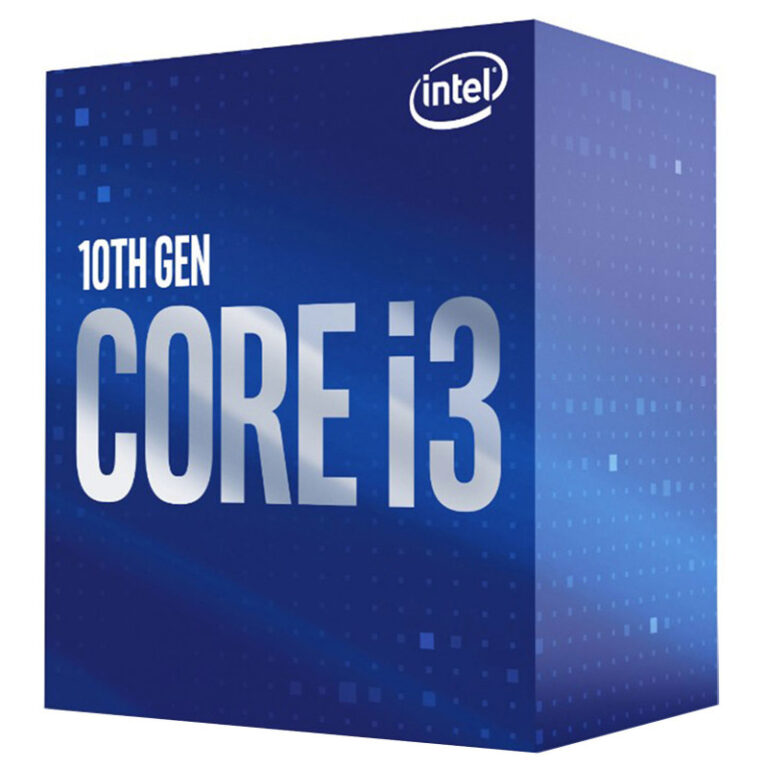 processeur intel core i3-10105f vue de face