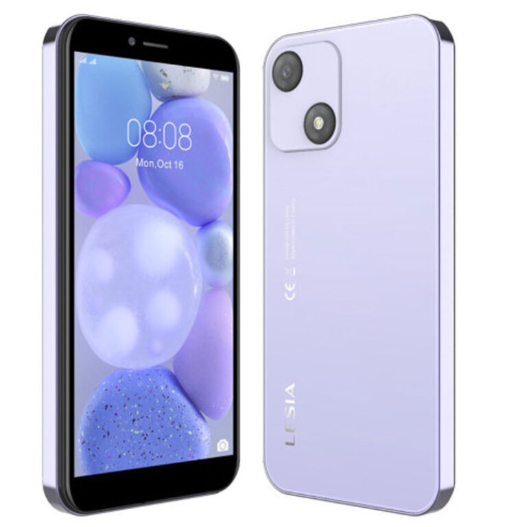 smartphone LESIA YOUNG 1 violet vue de face