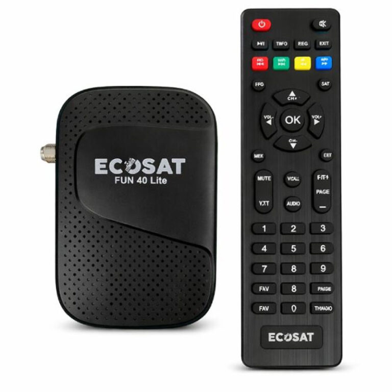 récepteur Ecosat FUN 40 Lite vue de face