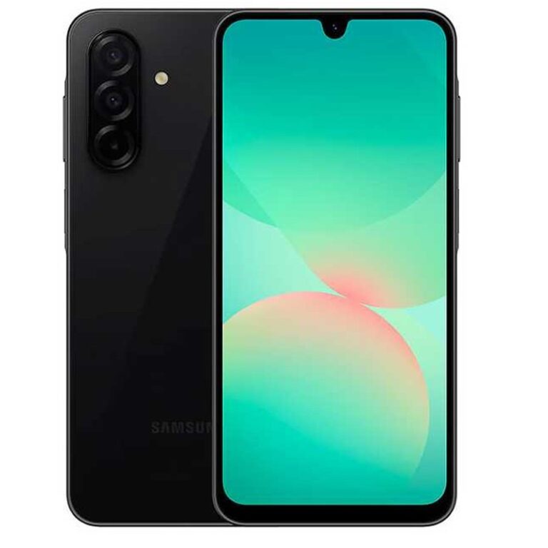 Smartphone Samsung Galaxy A26 5G vue de face