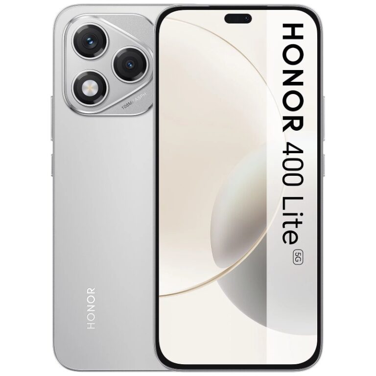 Honor 400 Lite 5G Gris vue de face